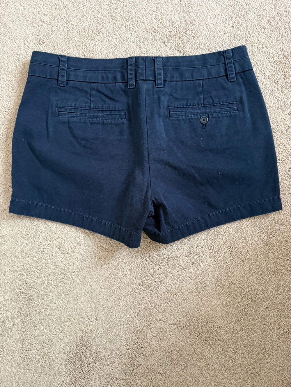 J.Crew Chino Short size 6 Navy - Picture 2 of 8